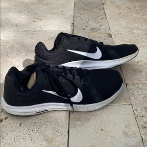 Black and White Nike Sneakers